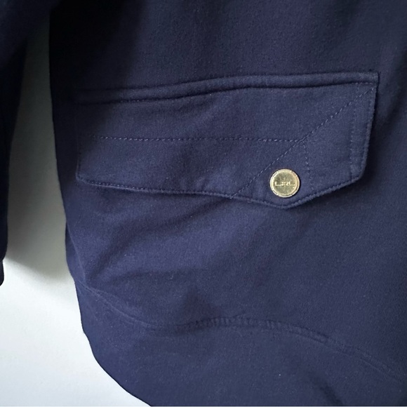 Lauren Active Ralph Lauren Sweater Size 3XL Navy Full Zip Long Sleeve - Picture 5 of 13